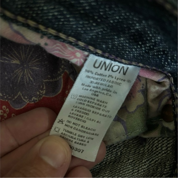 Vintage 2000’s Union Bootcamp Jeans - Picture 5 of 13